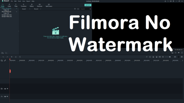 filmora 9 no watermark 64 bit